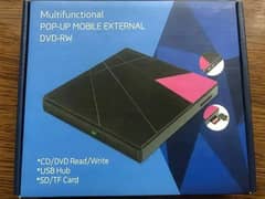 External Portable DVD Player USB 3.0 DVD-RW CD-RW Optical Drive CD/DV