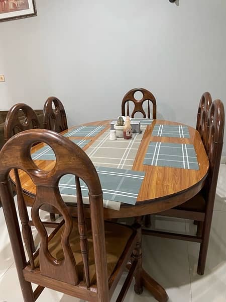 6 seat Dining Table 0