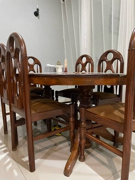 6 seat Dining Table 2