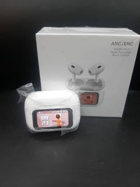 Airpods Pro2 | AMOLED Touch Display High Sound Quality | Free Delivery 1
