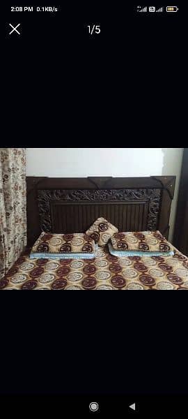 king size bed with drressing 0