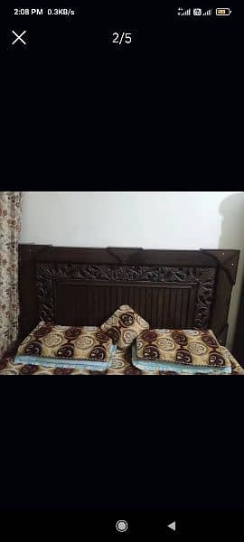 king size bed with drressing 1