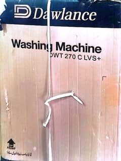 Dawlance Automatic washing machine box pack