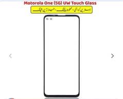 moto one 5G panal Glass call only what’s app