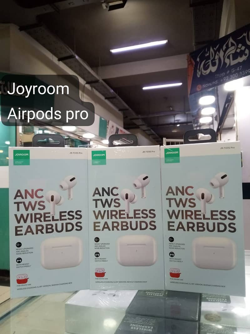 Joyroom Earpods Pro (JR-T03S Pro) | Wireless Earbuds with HiFi Sound 0