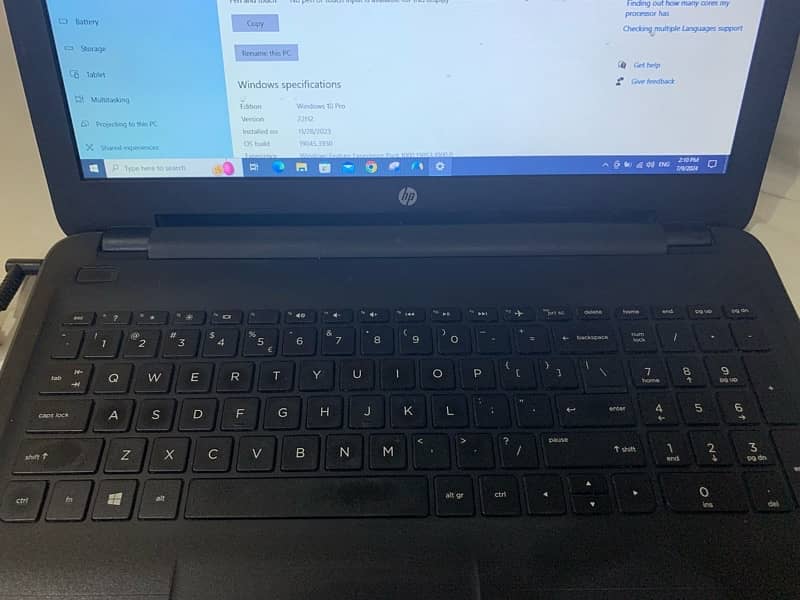 Hp laptop 1