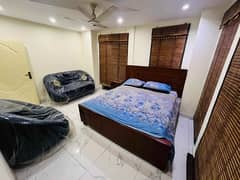 1BED FURNISHED APORTMENT IS AVAILABLE FOR SALE IN SECTOR B BAHRIA TOWN LAHORE