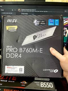 MSI Pro B760M-E DDR4 Supports Intel 12th and 13th gen