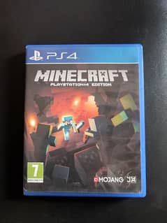 MINECRAFT PS4 & PS5 GAMES