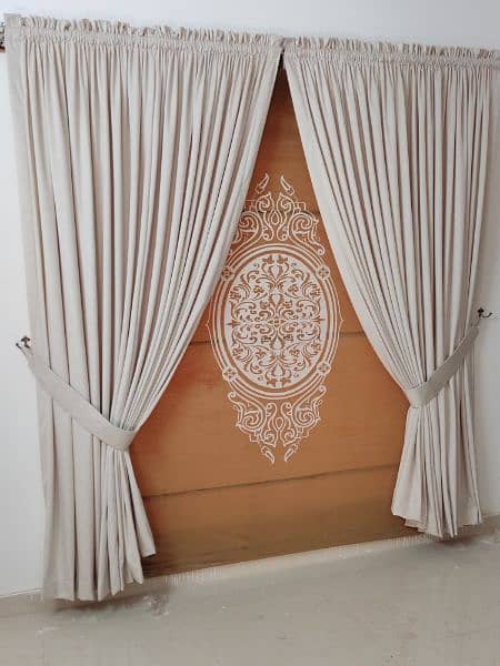 Beautiful motif Curtains 1