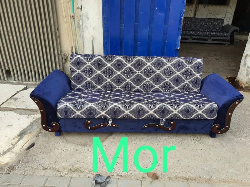 Sofa cum bed/Dewan/Double cumbed/Sofa/L Shape/combed/Bed Set/MoltyFoa 3