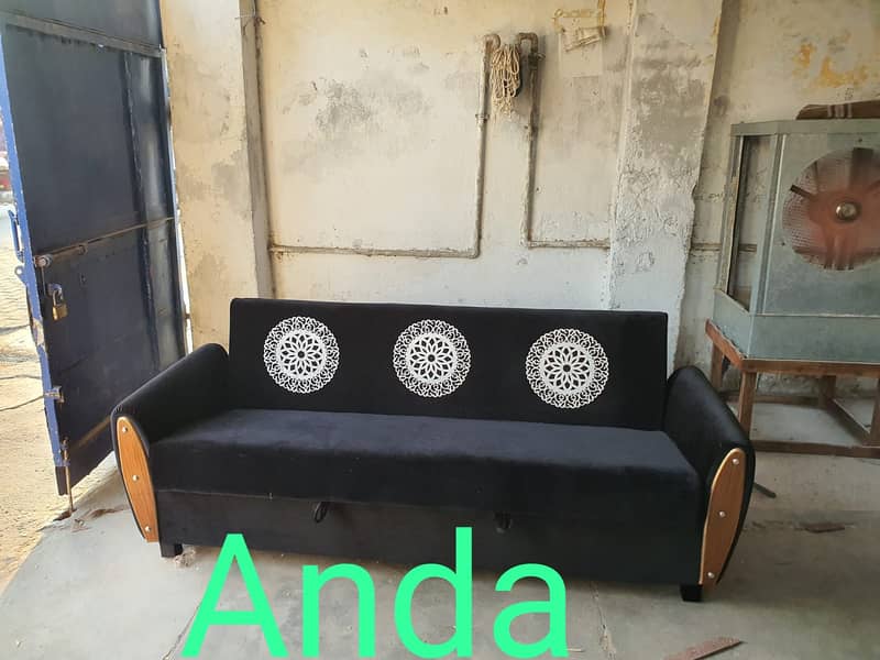 Sofa cum bed/Dewan/Double cumbed/Sofa/L Shape/combed/Bed Set/MoltyFoa 5