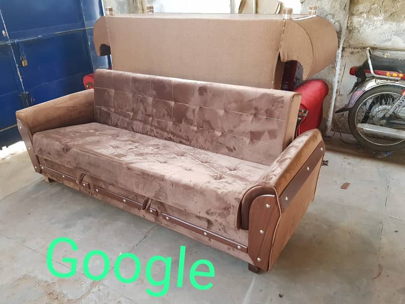 Sofa cum bed/Dewan/Double cumbed/Sofa/L Shape/combed/Bed Set/MoltyFoa 7