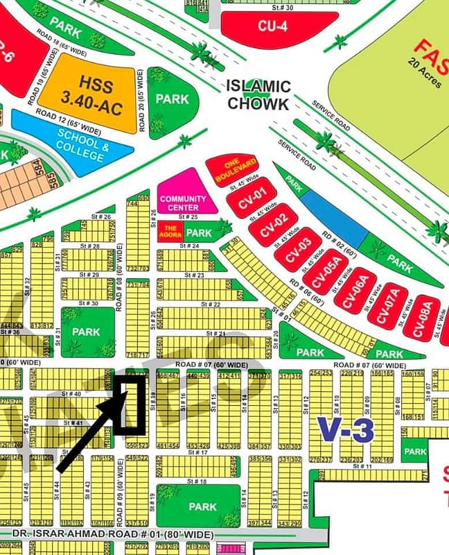 DHA MULTAN PLOT AVAILBLE AT INVESTOR RATE IN SECTOR V 8 MARLA 0