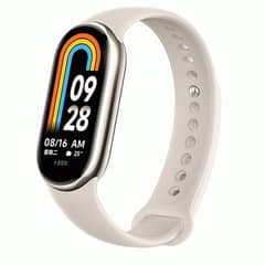 Xiaomi Smart Band 8 Silver (with Protector & Extra Starp)