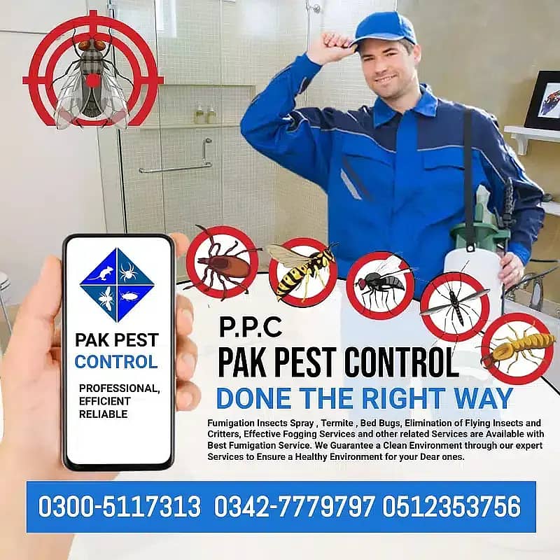 Pest Control/Termite Control/fumigation services/Deemak Control 1