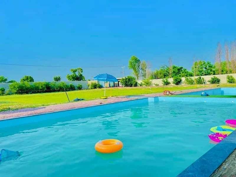 16 Kanal Farm House With VIP Swimming Pool Available For Rent per day 8