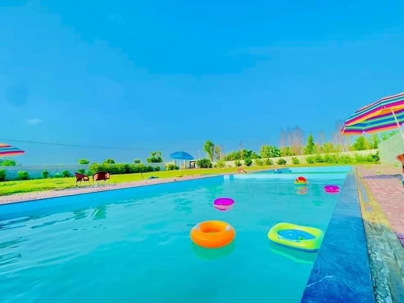 16 Kanal Farm House With VIP Swimming Pool Available For Rent per day 9
