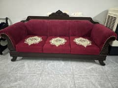 6 seater sofa set in new condition