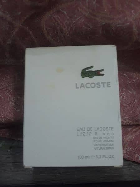 Lacoste Perfume "From France" 3