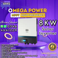 8KW Solar Inverter | PV 11000 | Advanced MPPT | Omega Power
