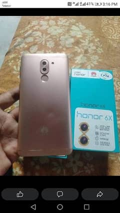 honor6x with box all ok minorr glss brek 03403728527. 0