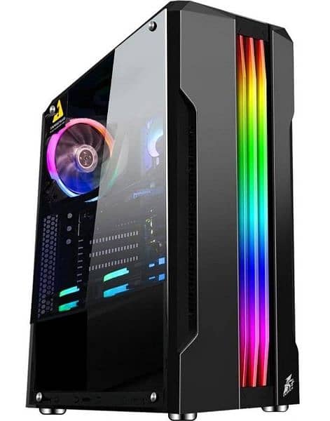 LC - 58 Phantom lighting Computer casing with 4 RGB fans 0