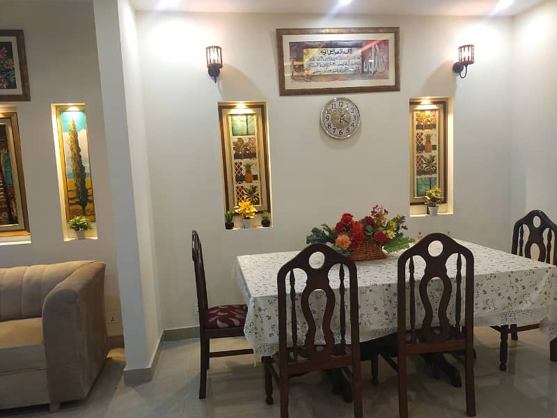 5 MARLA LOWER PORTION FULLY FURNISHED FOR RENT IN SECTOR C BAHRIA TOWN LAHORE. 7