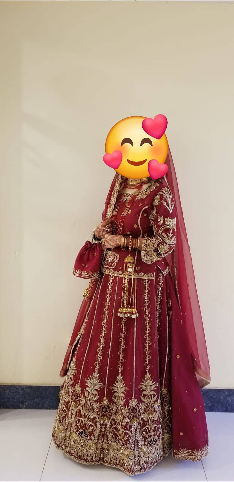 Bridal Lehnga (Red color) 1