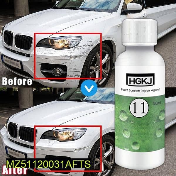 Car Scratch Remover. Car Liquid Polish Scratch Remover. 3