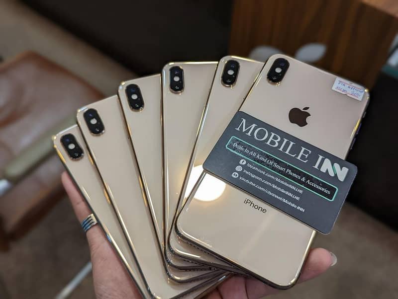 Apple Iphone XS Max 256GB Factory Unlocked 100% Genuine PTA Approved 0