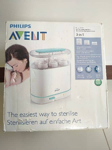 Philips Avent Babys 3-In-1 Electric Steam Sterilizer 0