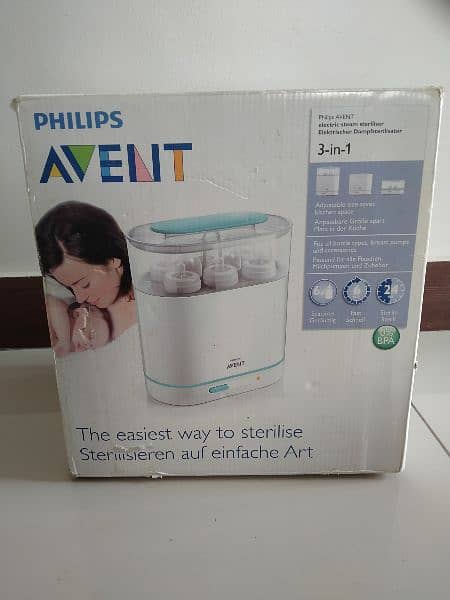 Philips Avent Babys 3-In-1 Electric Steam Sterilizer 1