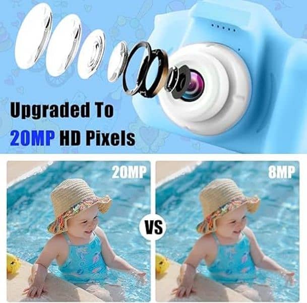 Children Mini Digital Camera Can Take Pictures Video Small Sir Toys 1