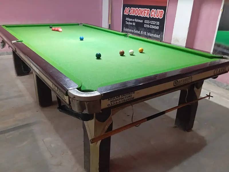 Standard Table | Snooker Table 5*10 | 6*12 | indoor Table | Wirka 5
