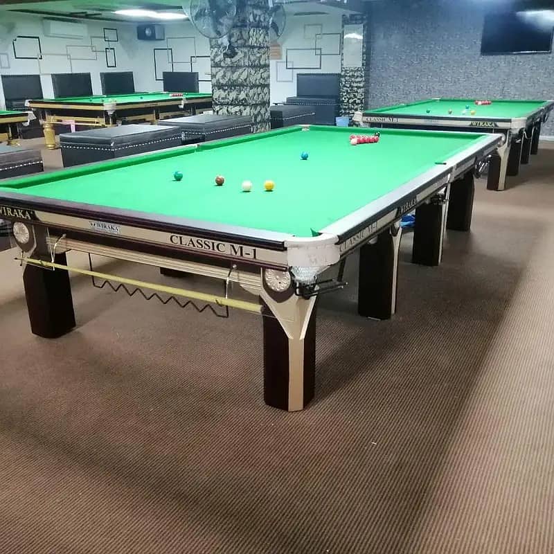 star Snooker table | Wiraka | Indoor table | Pool Table 0