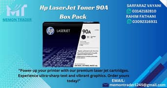 Hp Laserjet toner 90A new China box pack