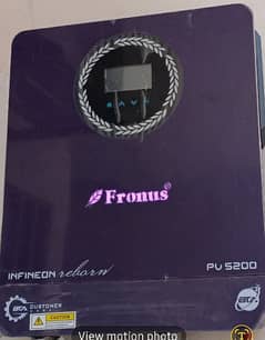 Fronus PV5200  4.2KW