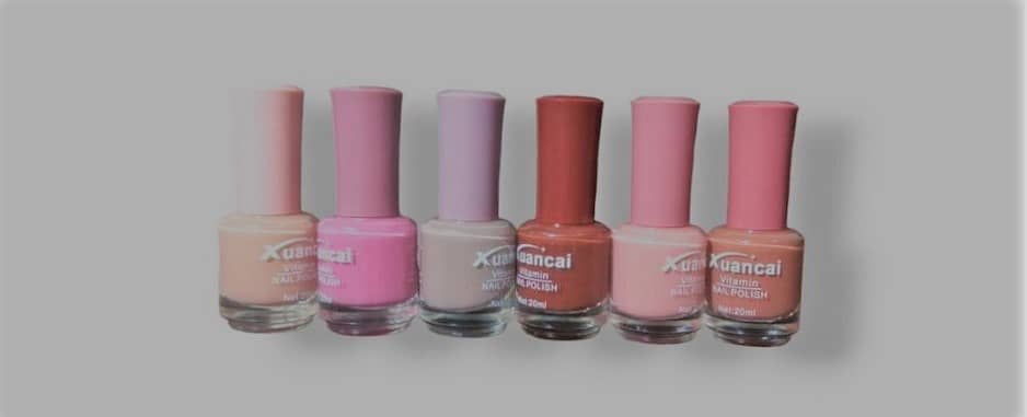 Matte Peel Off Nail Polish, Pack of 6 0