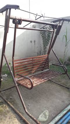 * High Quality, Outdoor, Garden, Solid Iron Structure, Swing, Jhola .