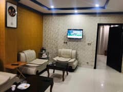 1 BED FURNISHED FLAT FOR RENT IN GULBERG