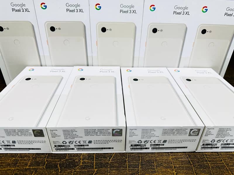 Google pixel 3xl Company box Pack wth all Accessories 100% Sealed Pack 1