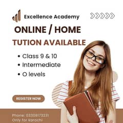 Expert Tuition Services for Matric, Intermediate, and O-Levels