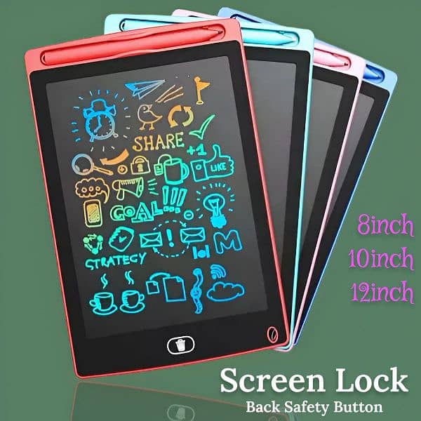 Reusable Writing Kids Tablet 0