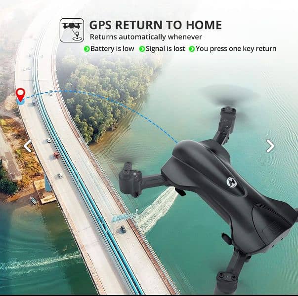 Holy Stone HS165 GPS FPV Drones with 2K HD Camera for Adults 5