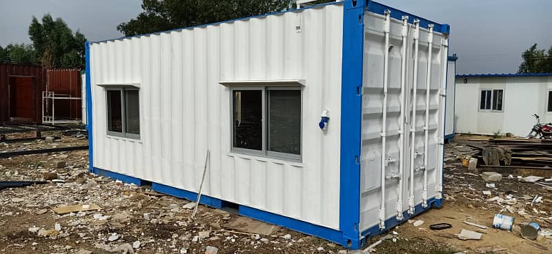 Porta cabin guard prefab shipping cabin storage office container 0