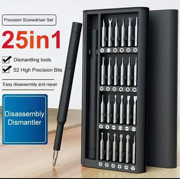 Magnetic Precision Screwdriver 25 in 1 0