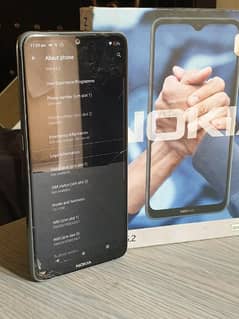 nokia 6.2 4gb 128gb with box ofifial pta