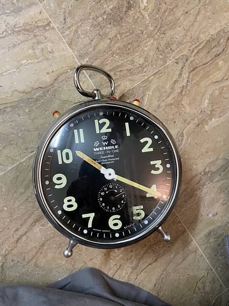 3 in 1 Wherle German Clock [Original] 2