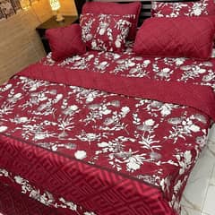 7Pc Printed Comforter Set